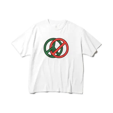 BEAMS x esqwe EISUKE HOSHI sqwetch T-Shirt "White"