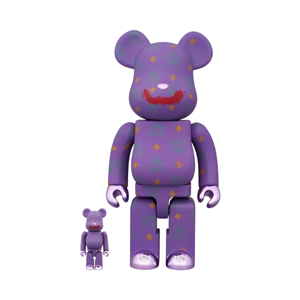 MEDICOM TOY "BEARBRICK" -MCM- JOKER 100% & 400%