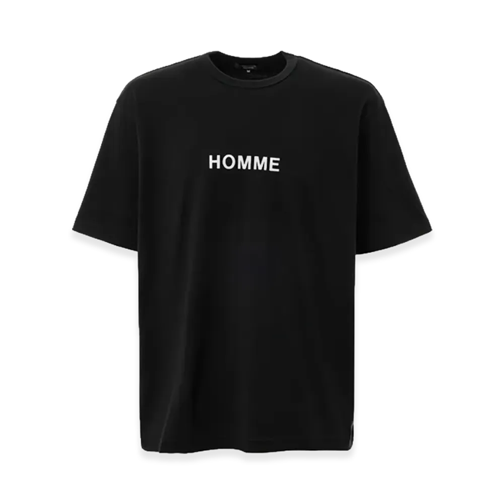 COMME des GARCONS HOMME Homme Big Tee "Black"