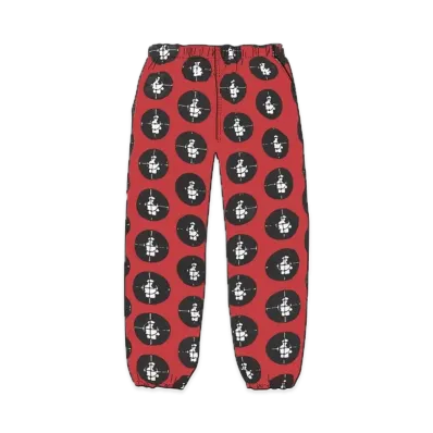 Supreme x UNDERCOVER Public Enemy Skate Pant "Red"