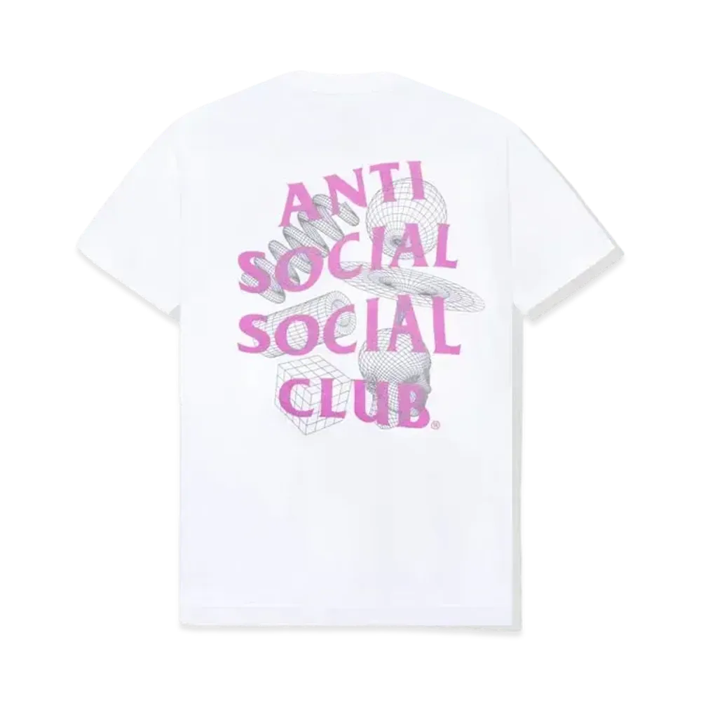 ANTI SOCIAL SOCIAL CLUB FA22 The Shape Of Things White Tee "White"