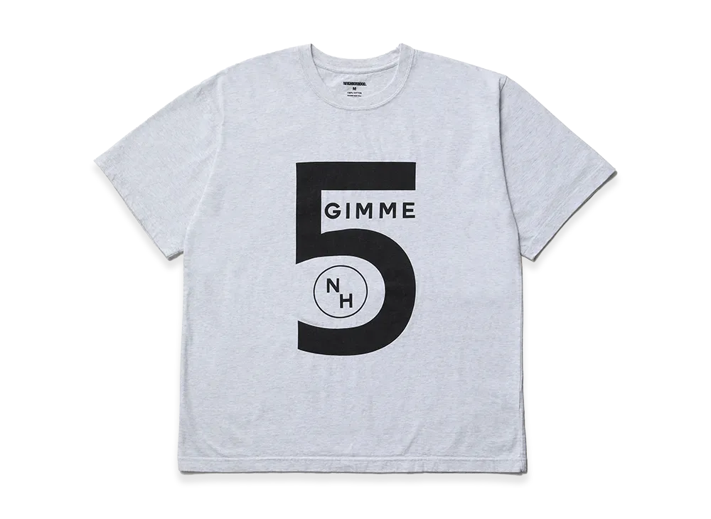 NEIGHBORHOOD x Gimme Five . Tee SS-2 "Grey"