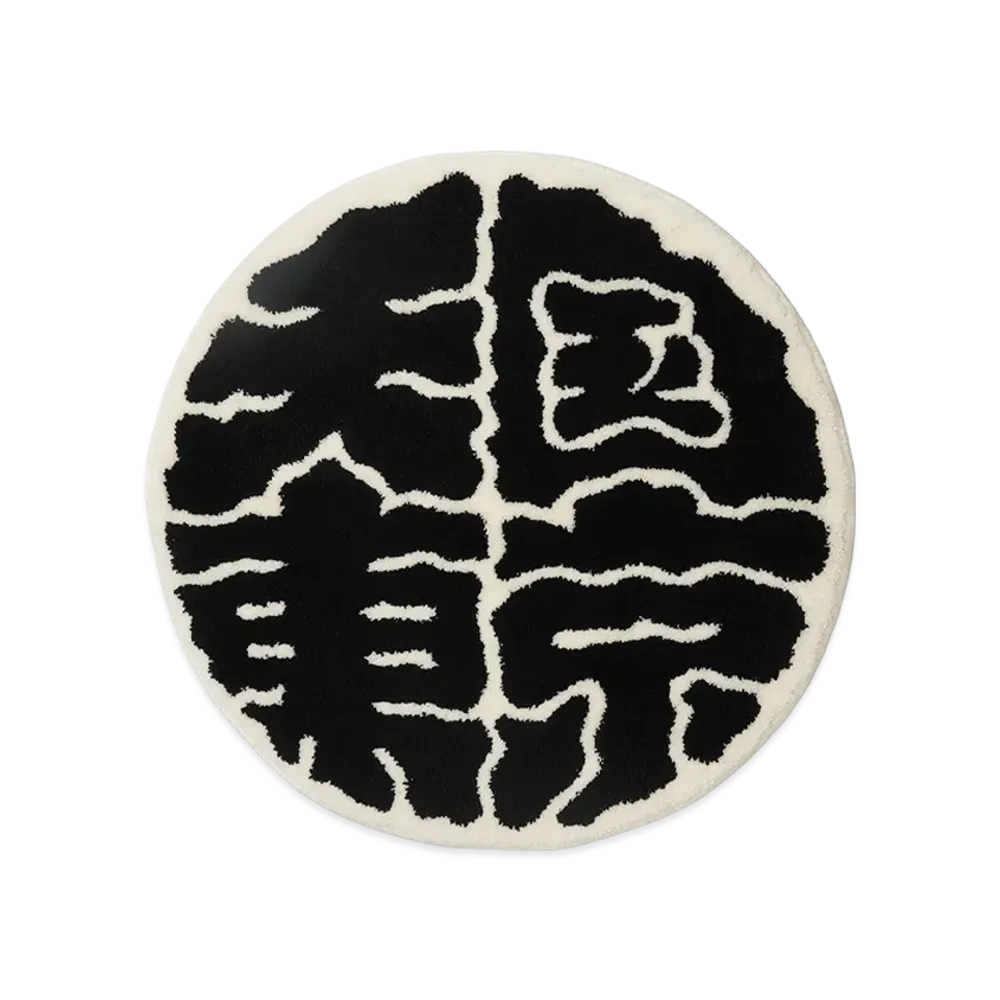 WACKO MARIA Paradise Tokyo Rug "White"