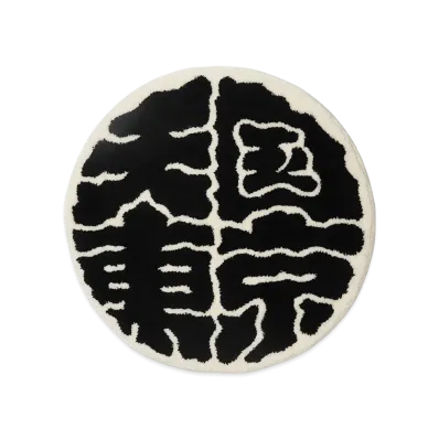 WACKO MARIA Paradise Tokyo Rug "White"