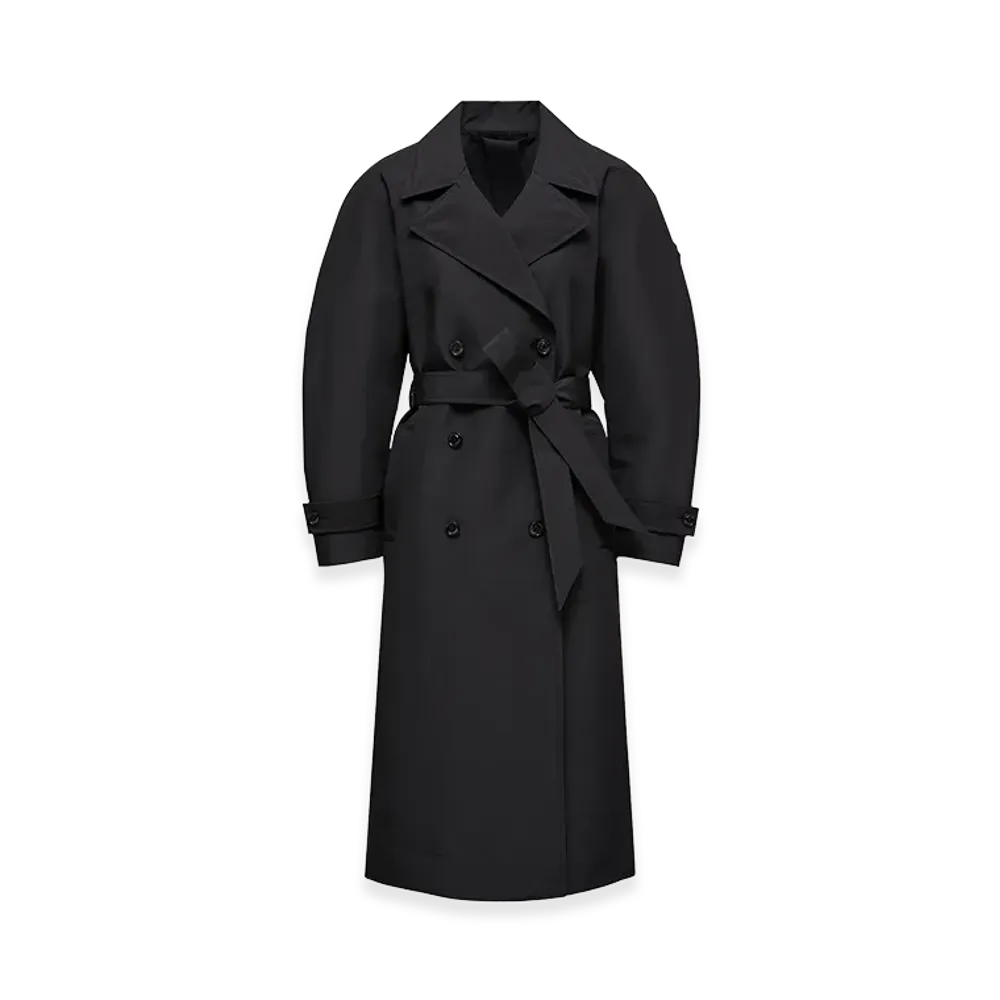 MONCLER x EE72 by Edward Enninful Zake Trench Coat "Black"