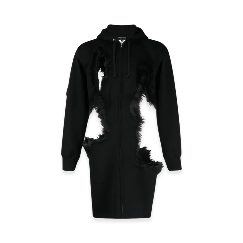 COMME des GARCONS HOMME PLUS Faux-Fur Trim Parka "Black"