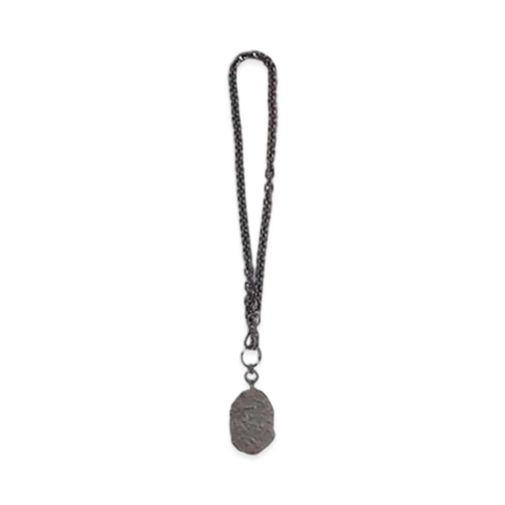 A BATHING APE Ape Head Chain Neckless "Black"