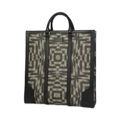 GUCCI GG Kaleido Tote Bag "Beige/Black"