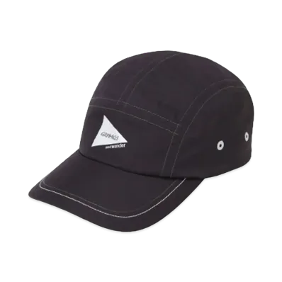 GRAMICCI x and wander Patchwork Wind Cap "Black"
