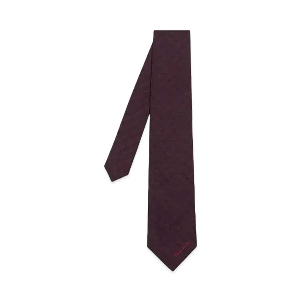 Paul Smith Rabbit Silhouette Tie "Brown"