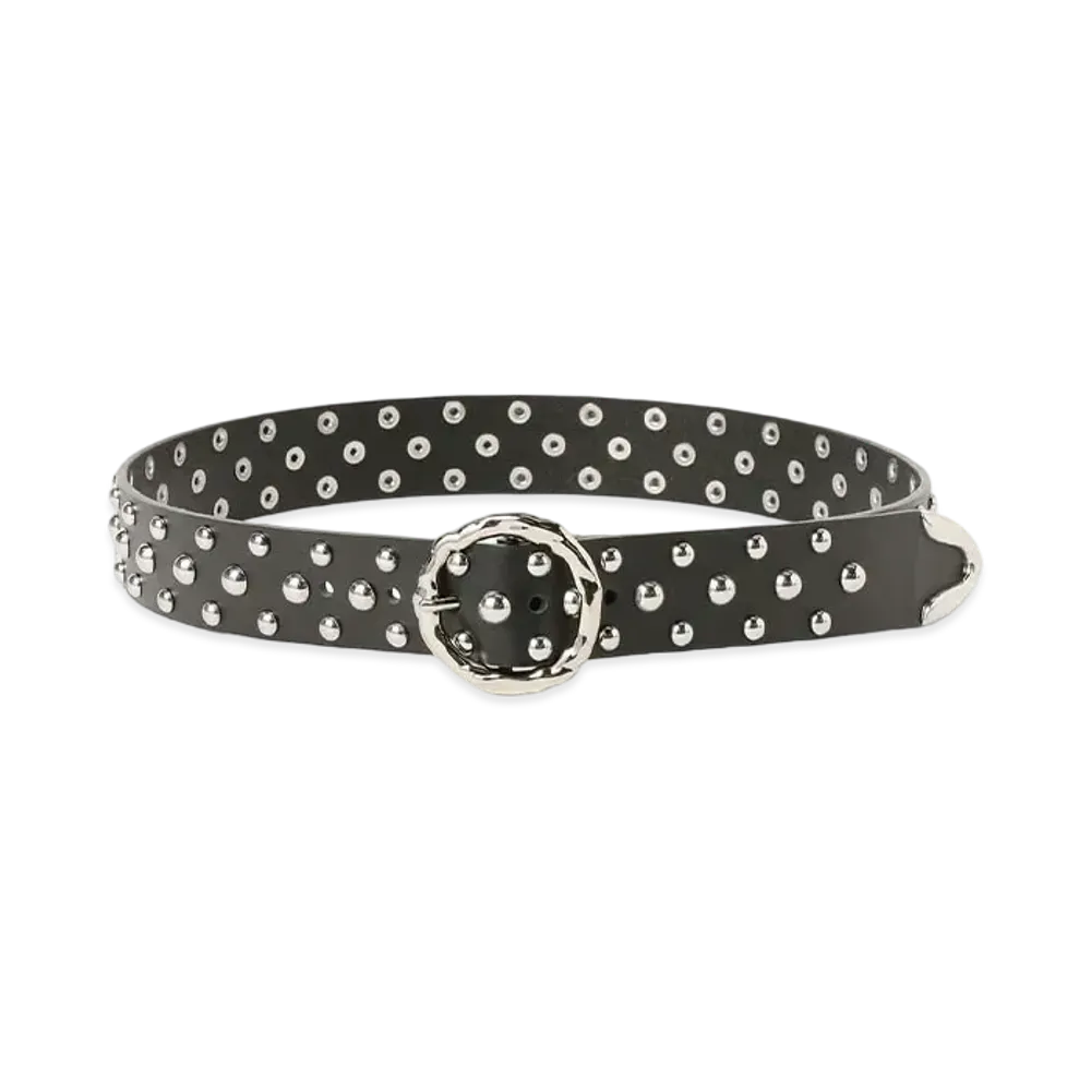 BEAMS FUTURE ARCHIVE Studs Belt "Black"