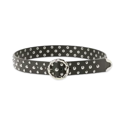 BEAMS FUTURE ARCHIVE Studs Belt "Black"