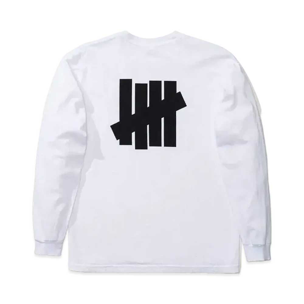 UNDEFEATED ICON L/S TEE - 80072 "White"