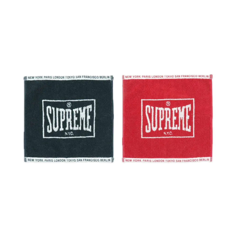 Supreme Square Mini Towels (Set Of 2) "Multi" (23FW)