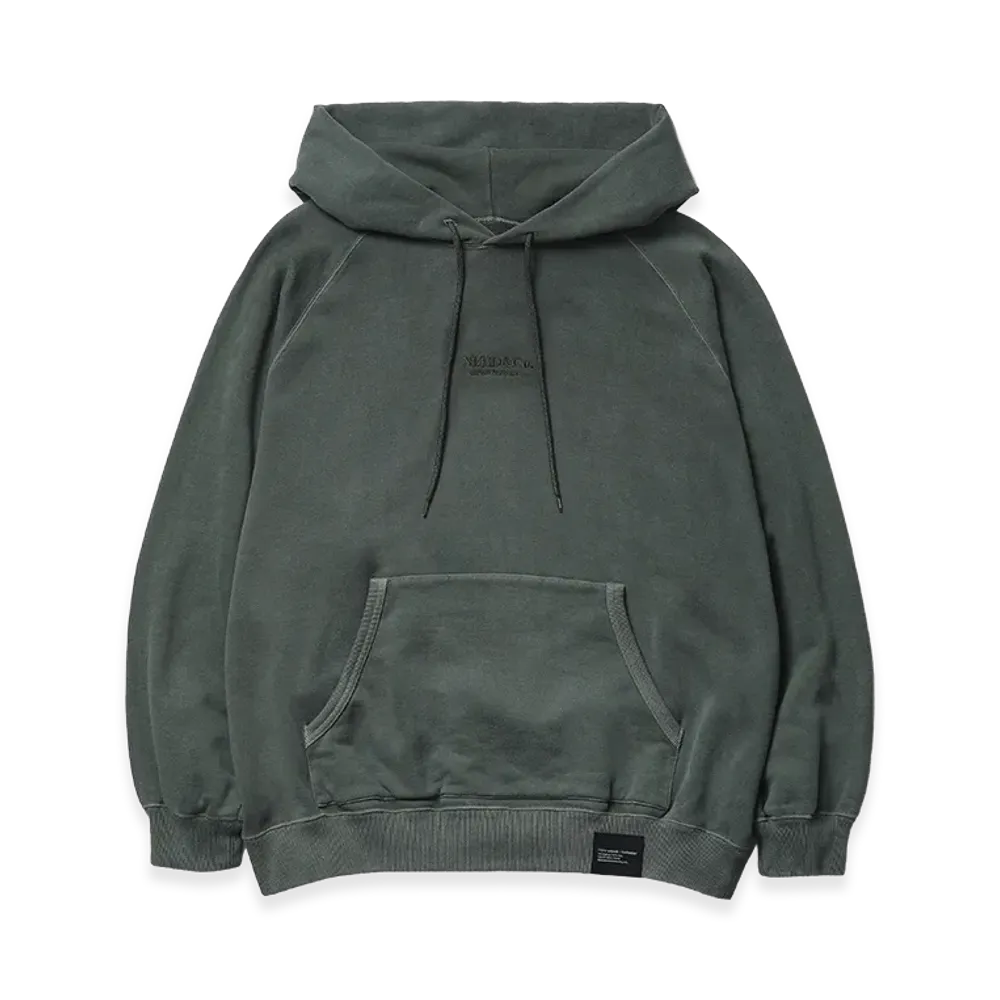 NEIGHBORHOOD Pigment Dyed Sweat Hoodie LS "Olive Drab"