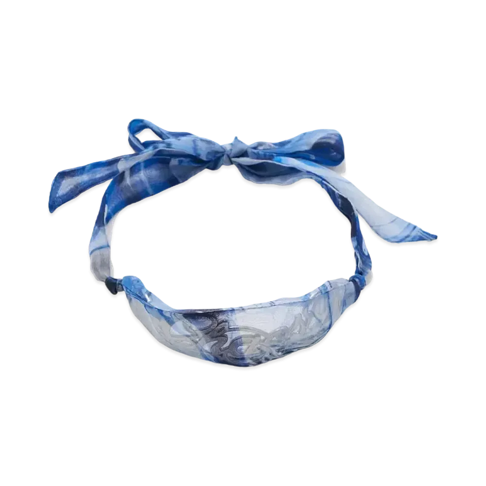 UNDERCOVER Brass Necklace "Blue Base"