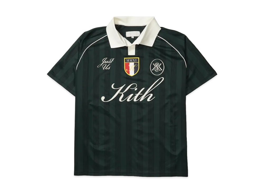 Kith Shadow Stripe Marcel Soccer Top "Stadium"