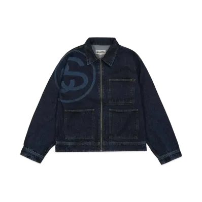 Stussy SS-Link Zip Work Jacket "One Wash"