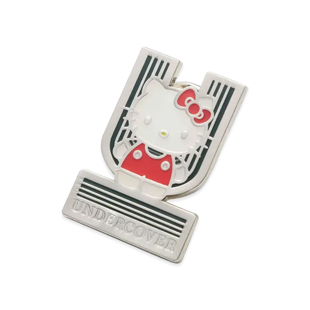 UNDERCOVER x Sanrio Brass Pins (Hello Kitty) "Silver"