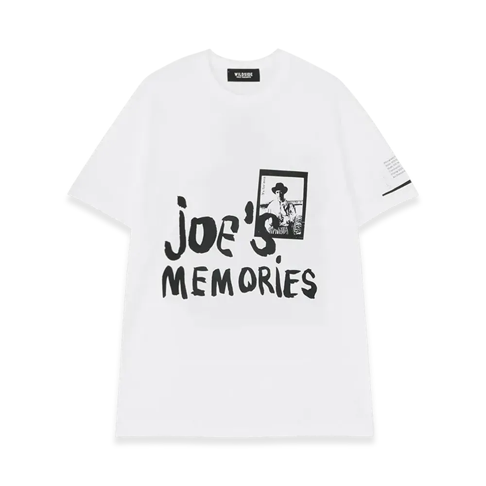 WILDSIDE YOHJI YAMAMOTO Y's For Men Look Book T-Shirt A "White"