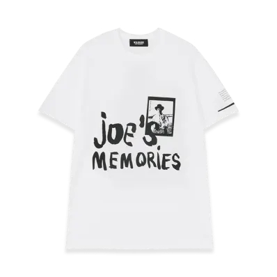 WILDSIDE YOHJI YAMAMOTO Y's For Men Look Book T-Shirt A "White"