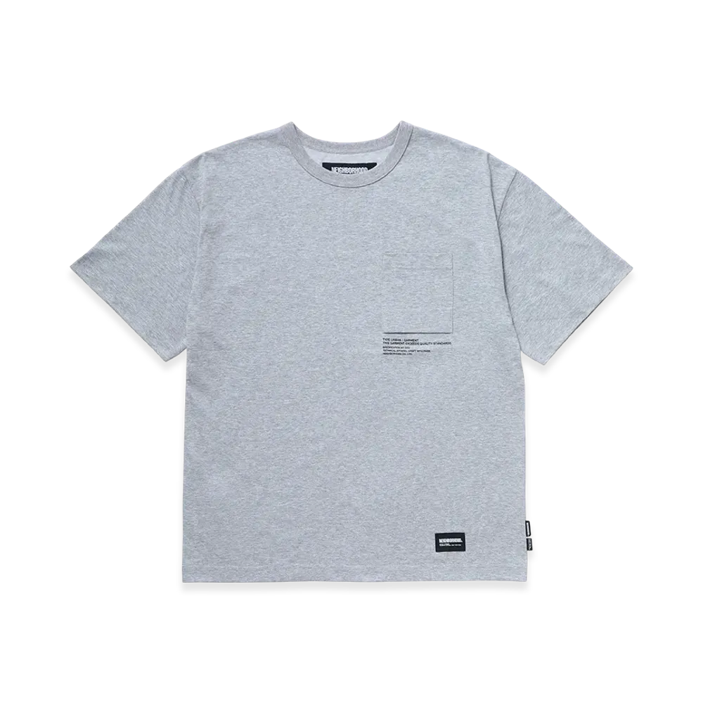 NEIGHBORHOOD Sheltech Crewneck-P SS "Gray"