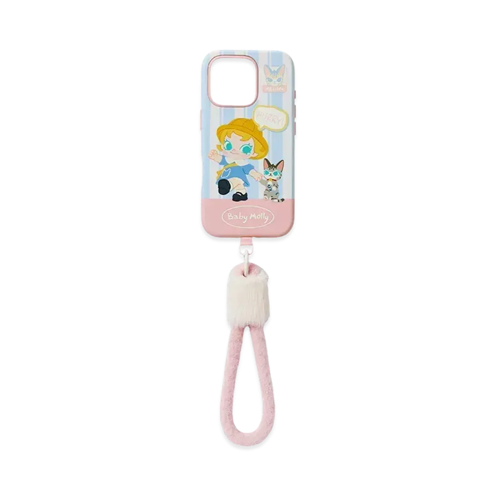 POP MART Baby Molly & Baby Tabby iPhone Case 15 Pro Max
