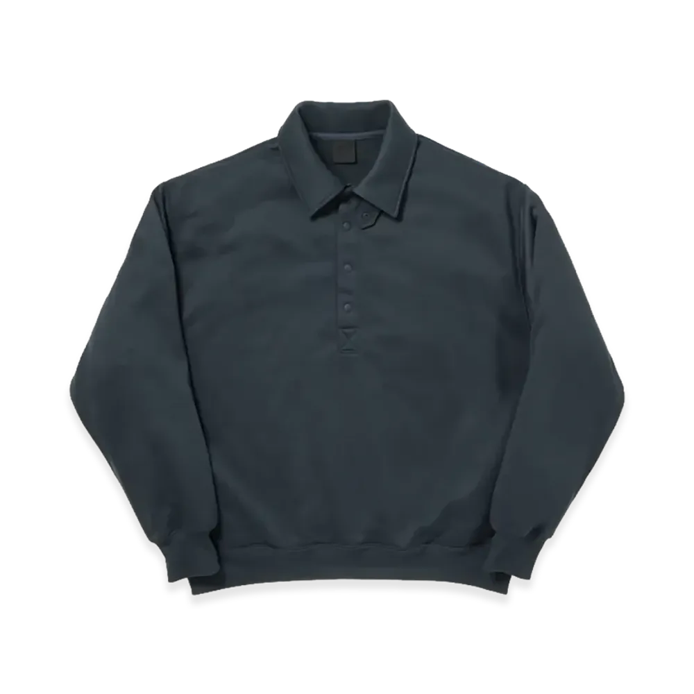 DAIWA PIER39 Tech Sweat Snap Pullover "Ink Black"