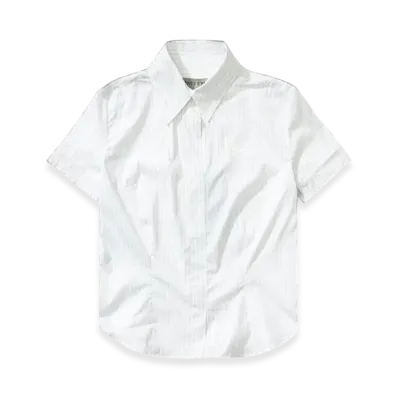 OUR LEGACY Women's Work Shop x Emporio Armani Grazia Shirt Shortsleeve "Ragazzo Stripe"