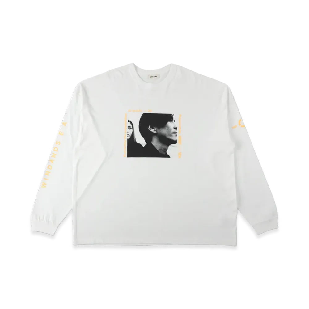 WIND AND SEA x Globe L/S Tee "White"