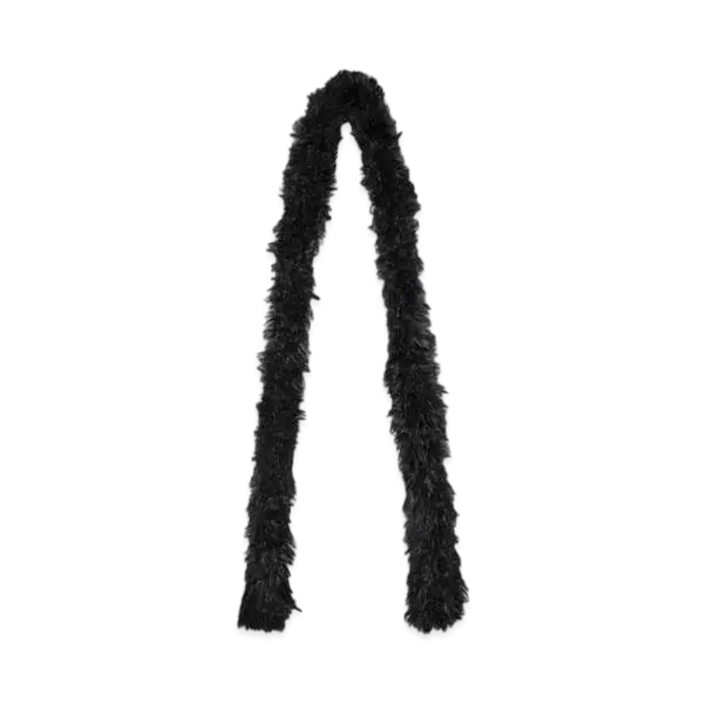 DAIRIKU "Rockey Horror" Fur Knit Stole "BLACK"