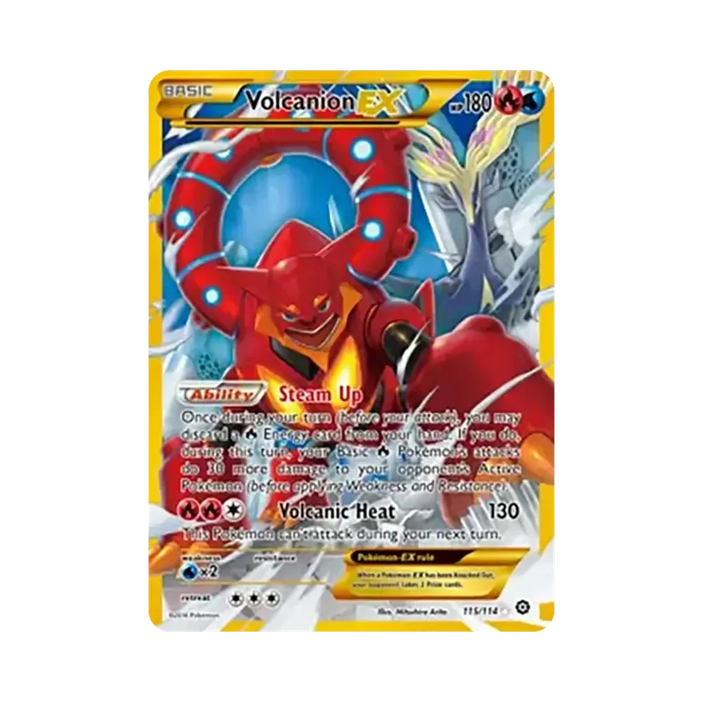 ボルケニオンEX HR [115/114]【英語版】(XY「スチームシージ」)