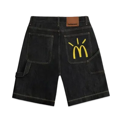 Travis Scott Cactus Jack x McDonald's Cactus Arches Denim Shorts "Indigo"