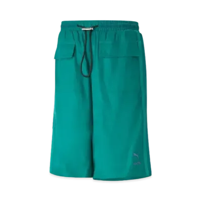PUMA x KOCHE Unisex Reversible Shorts "Teal Blue"
