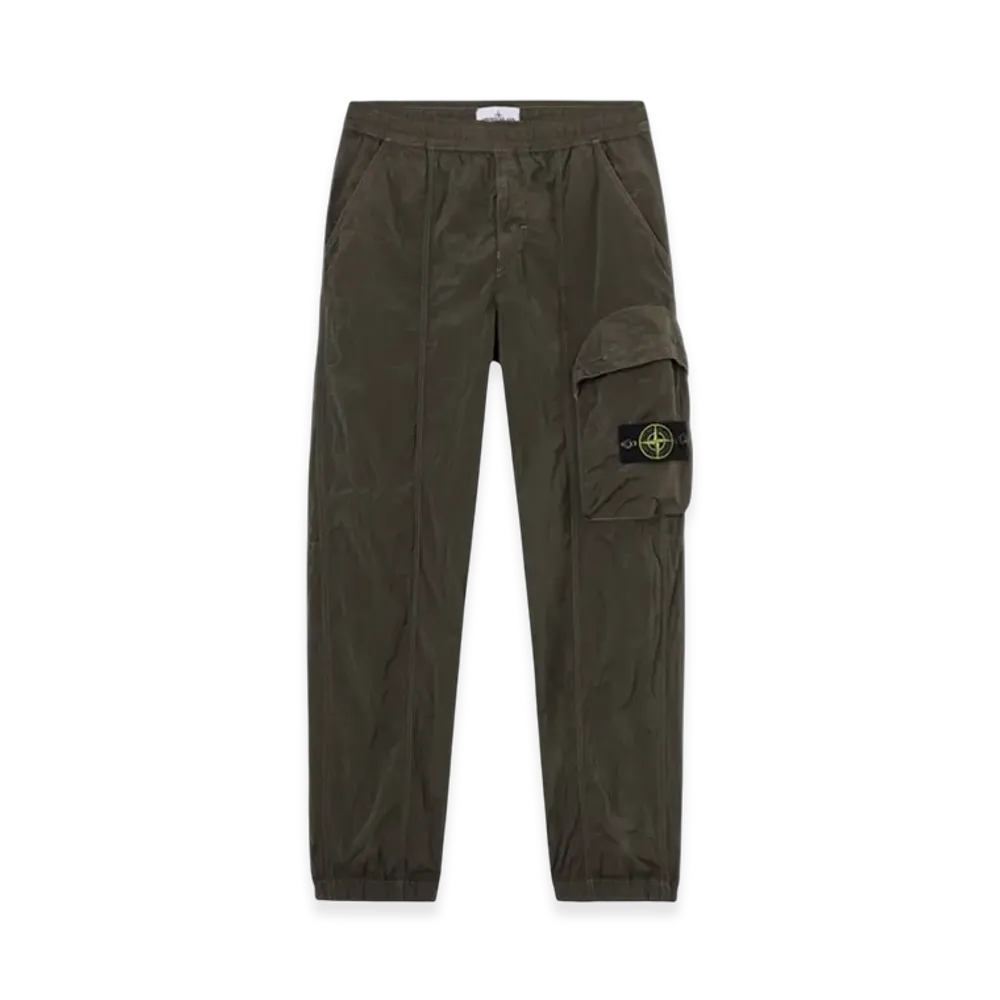 Stone Island Nylon Metal In Econyl Loose Fit Cargo Pants "Khaki"
