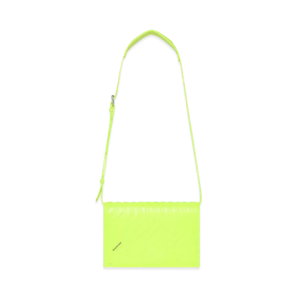 BALENCIAGA Car Flap Bag With Strap "Yellow"