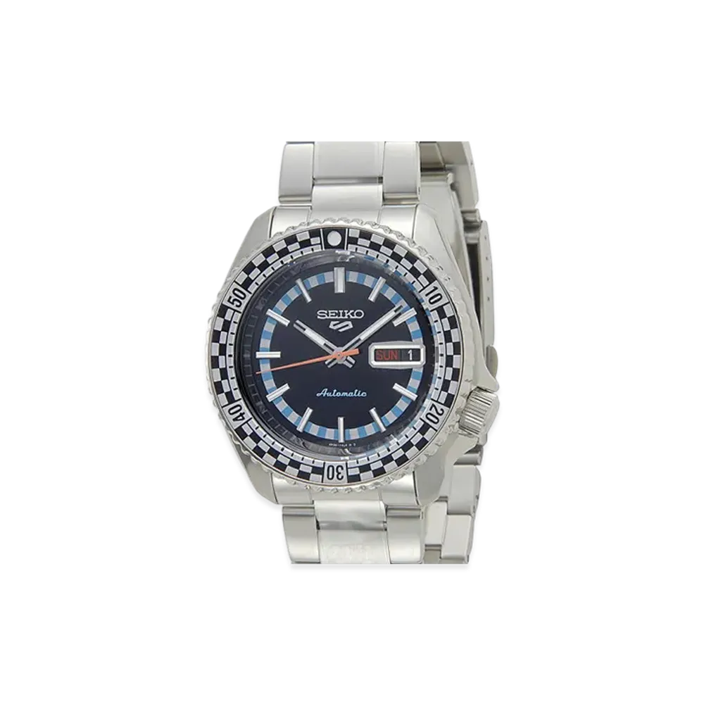 SEIKO Five Sports Automatic "Black Checkered Flag"