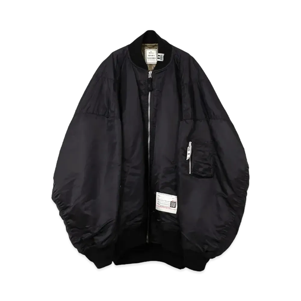 Maison MIHARA YASUHIRO Huge Flight Jacket "Black"