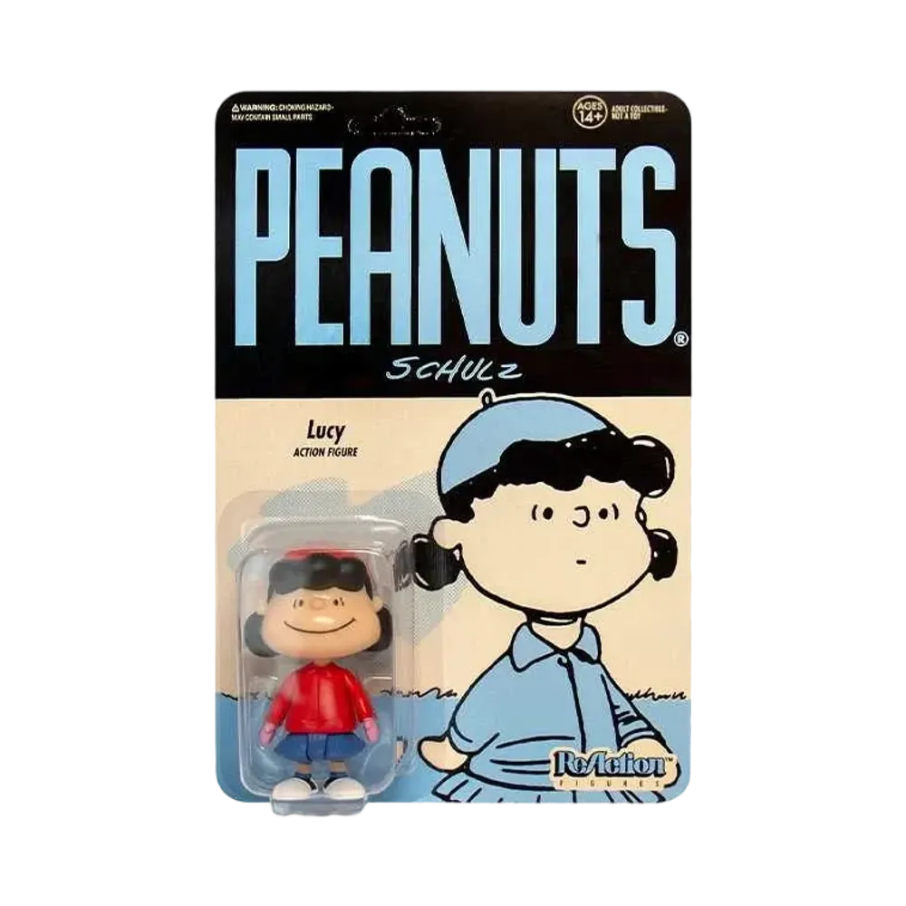 Super7 Peanuts ReAction Action Figure WINTER LUCY "Multicolor"