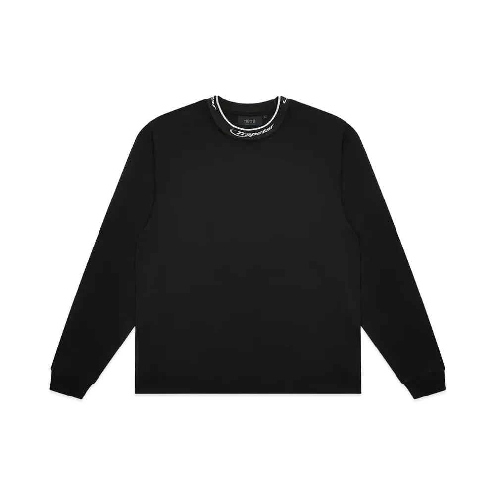 TRAPSTAR Hyperdrive Collar LS Top "Black/White"