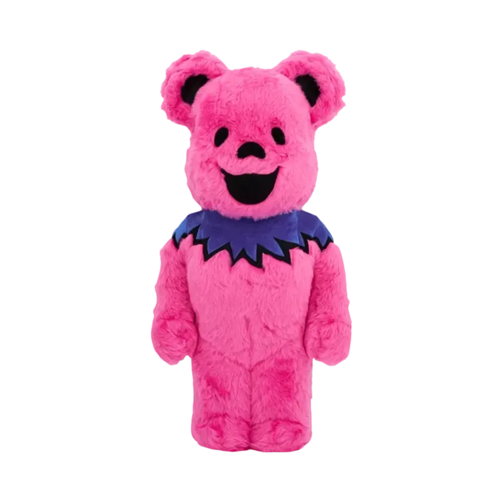 MEDICOM TOY "BEARBRICK" GRATEFUL DEAD DANCING BEARS COSTUME Ver. PINK 1000%