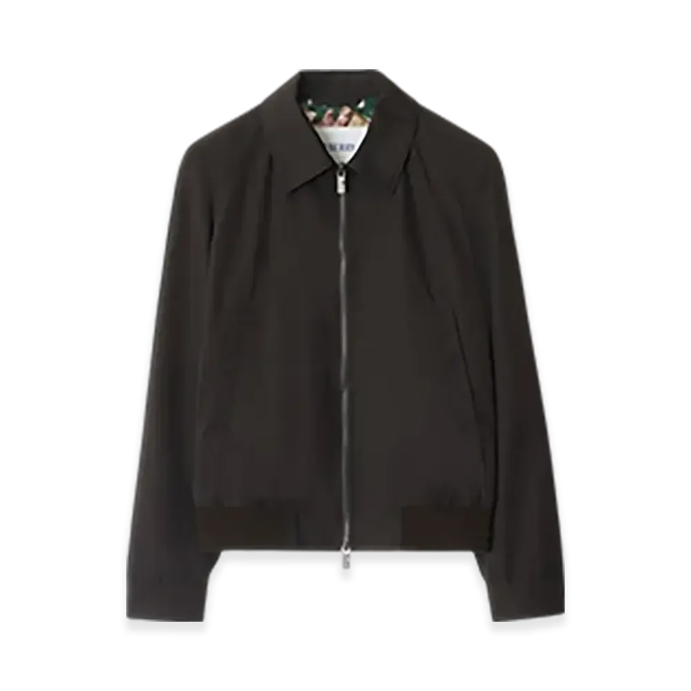 Burberry Highgrove Cotton Harrington Jacket "Cog"