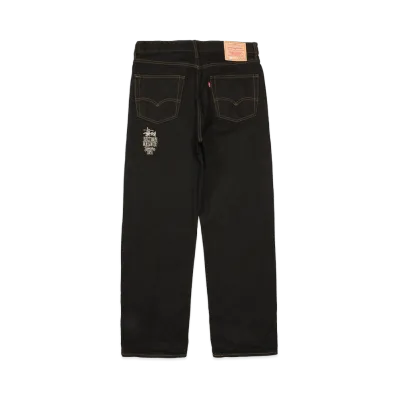 Stussy x Levi's Crispy Rinse Jean "Black/Brown"