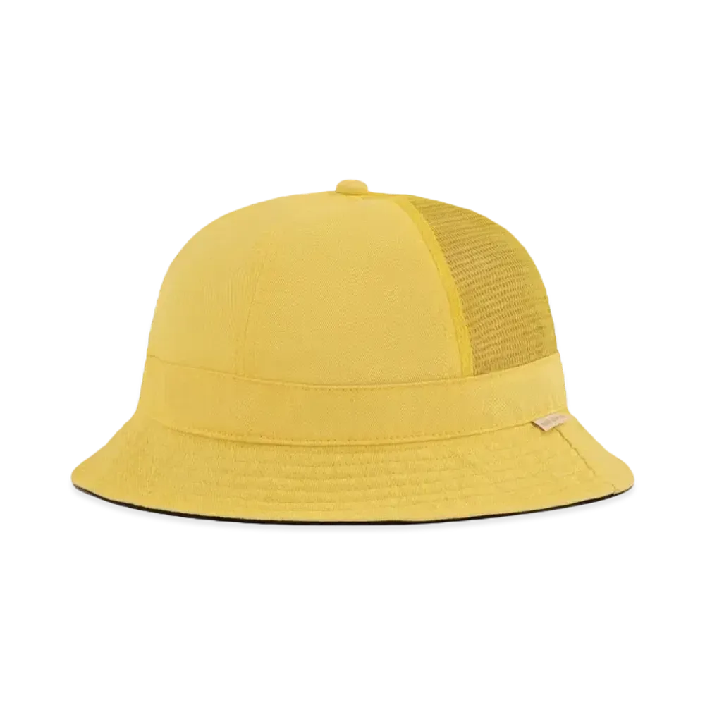 Aime Leon Dore Mesh Paneled Bell Bucket Hat "Yellow"