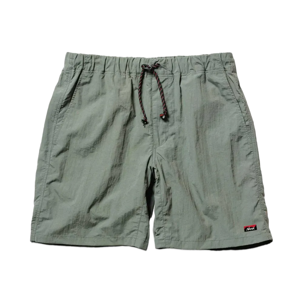 NANGA Nylon Tusser Easy Shorts "Khaki"