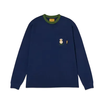 Timberland Allgender Long Sleep Pocket Tee "Dark Sapphire"