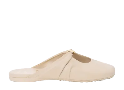LOEWE Women's Pebble Soft Mule in Nappa Lambskin "Doe"