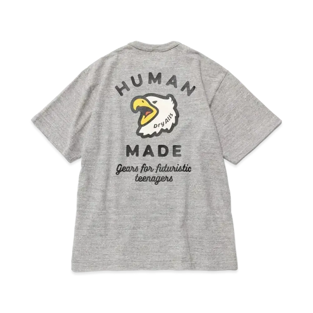 ヒューマン メイド ポケット Tシャツ #1 "グレー"