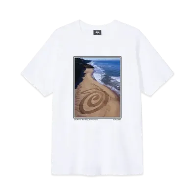 Stussy Jim Denevan for Summer 2020 T-Shirt "White"