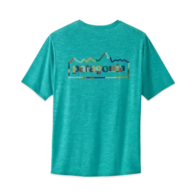 Patagonia Men's Cap Cool Daily Graphic Shirt "Subtidal Blue"